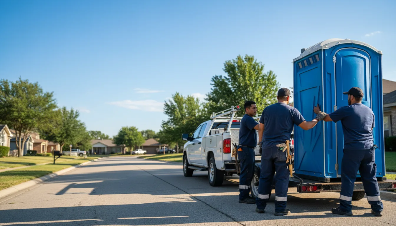 Portable Toilet Rental in Ottine, TX near me